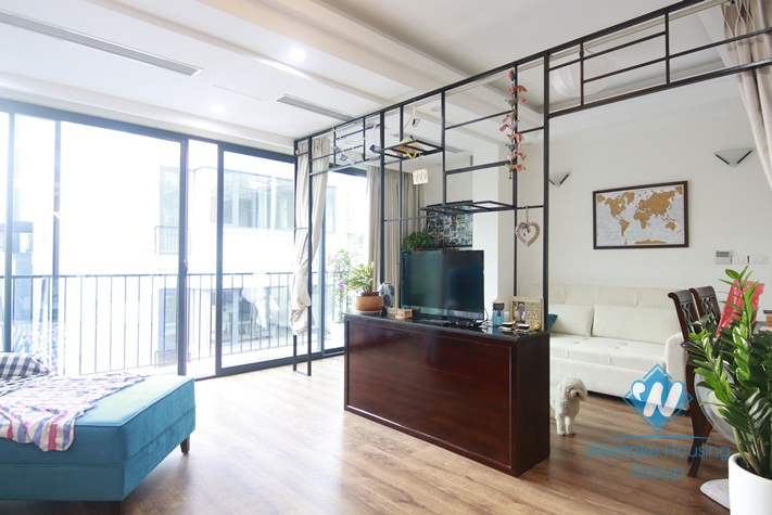 Brand new two bedrooms apartment for rent in Truc Bach area, Ha Noi